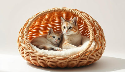 Panier chat original: confort et bien-être assurés ❤️ - One PETS-TOP