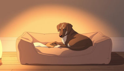 Panier chien apaisant dehoussable pour un sommeil paisible 🐶 - One PETS-TOP