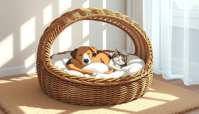 Panier Chien Osier DODO : Confort Premium pour chien