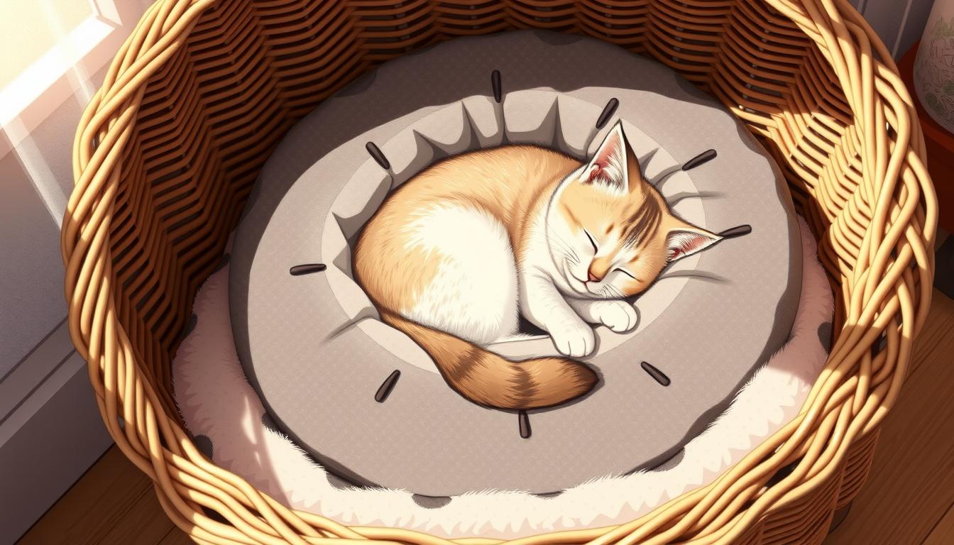 Panier donut chat : Confort et Douceur pour votre Compagnon 🐱 - One PETS-TOP