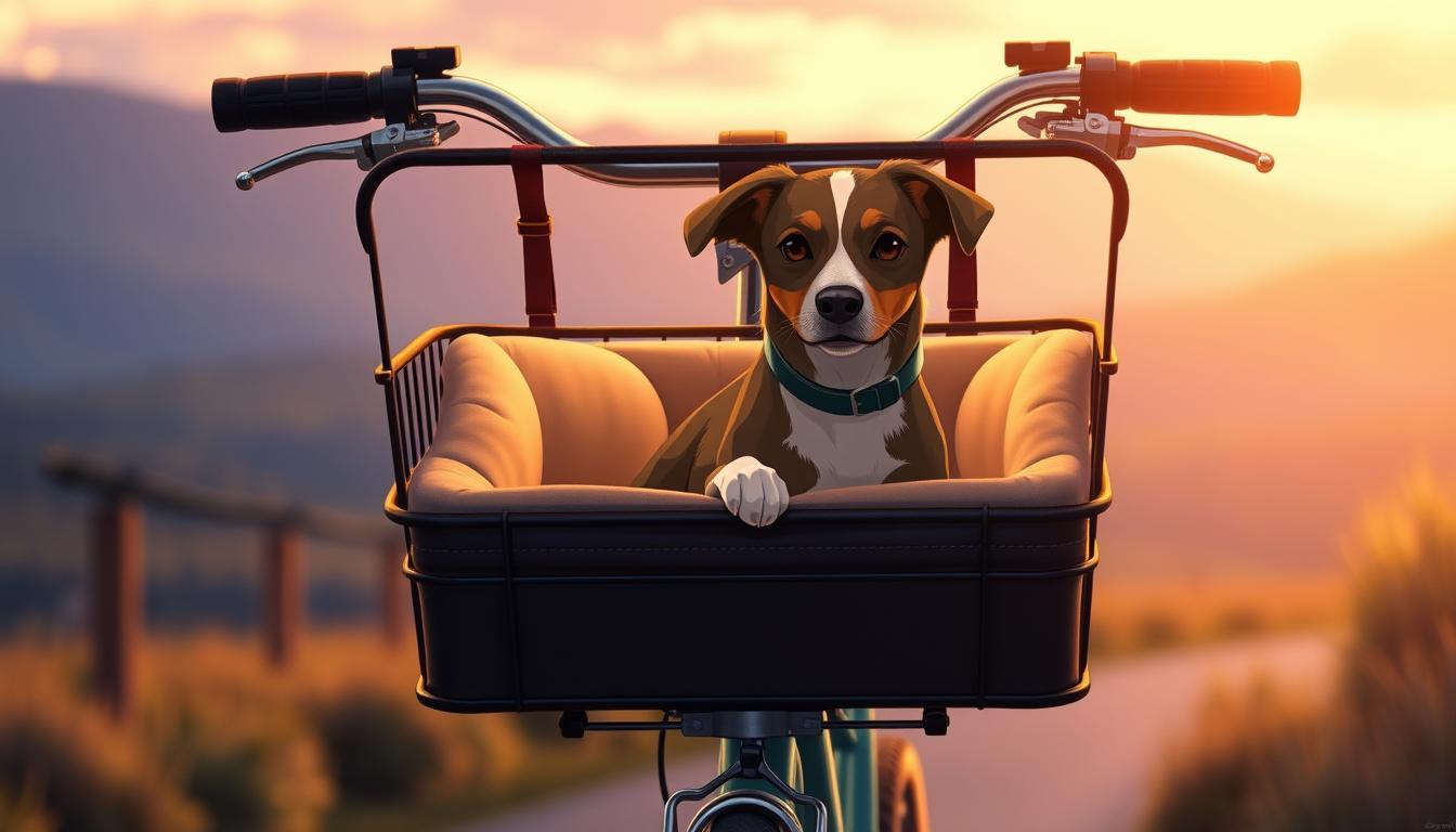 Panier pour chien pour vélo : Transportez votre chien en toute sécurité