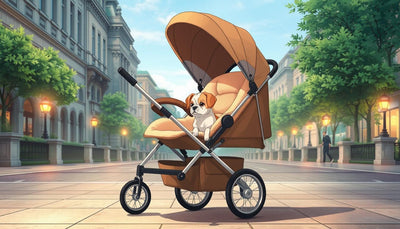 Poussette pour chien : votre compagnon à l'aise et en sécurité 🐶 - One PETS-TOP