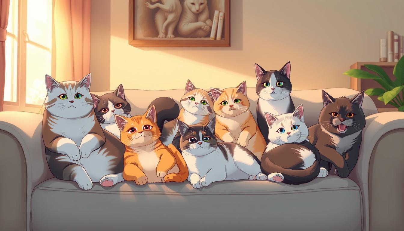 Race de chat top7 : nos préférés pour votre confort