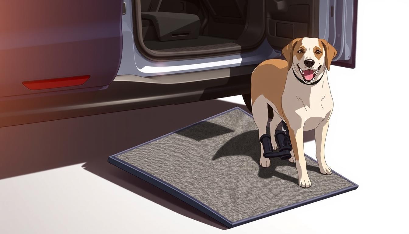 Rampe chien voiture : Accès facile pour votre compagnon 🐶🚗 - One PETS-TOP
