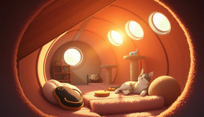 Tunnel pour Chats - Espace de Jeux et de Repos Confortable 🐱 - One PETS-TOP