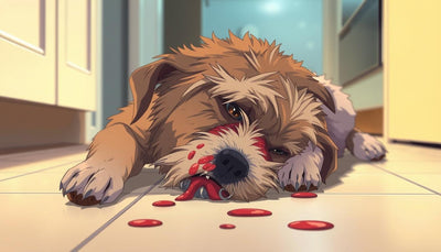Votre chien a des vomissements et diarrhée ? Nos solutions 🐾 - One PETS-TOP