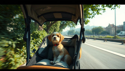 Votre poussette à chien idéale pour des balades sereines 🚲 - One PETS-TOP