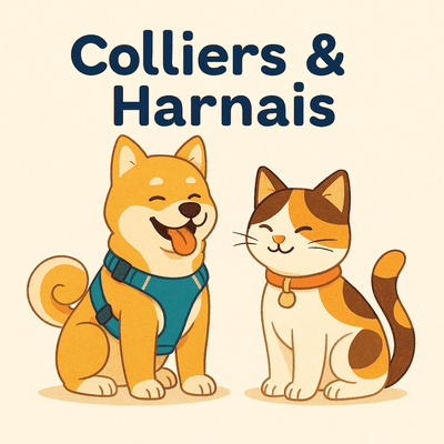Colliers & Harnais pour chien