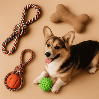 Jouets pour chien résistants & ludiques