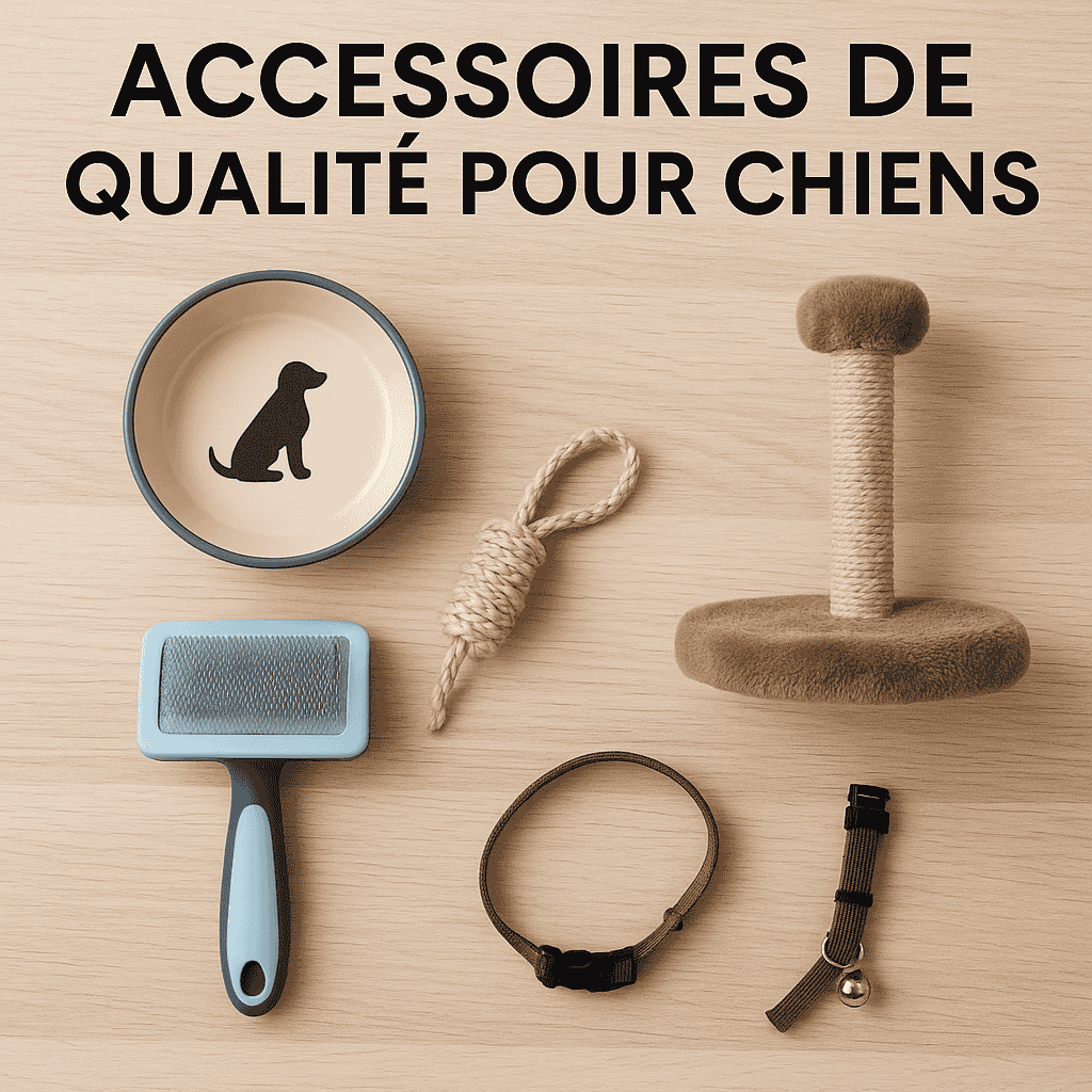 Accessoires pour chiens