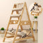 Arbre à chat multi-niveaux bois – Lit douillet & poteaux à gratter