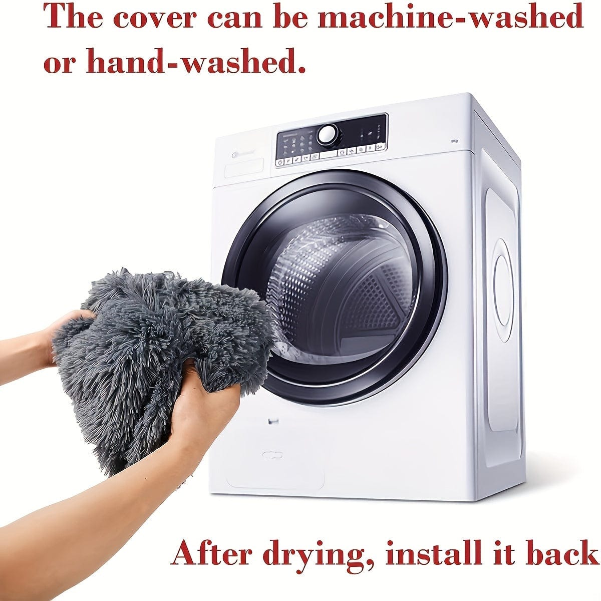 1pc pet sofa protective plush dog cushion sofa cat and dog sofa bed with soft neck cushion, dual-purpose pet bed dog sofa bed, dog sofa cushion universal for all seasons suitable for large, medium and small cats and dogs One PETS-TOP