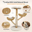 Arbre à chat 110 cm – Tour multi-niveaux, hamac & perchoirs stables