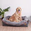 Lit orthopédique XXL pour chien – Sofa moelleux avec housse lavable