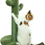 Poteau à griffer cactus pour chat – Sisal naturel & jouet interactif