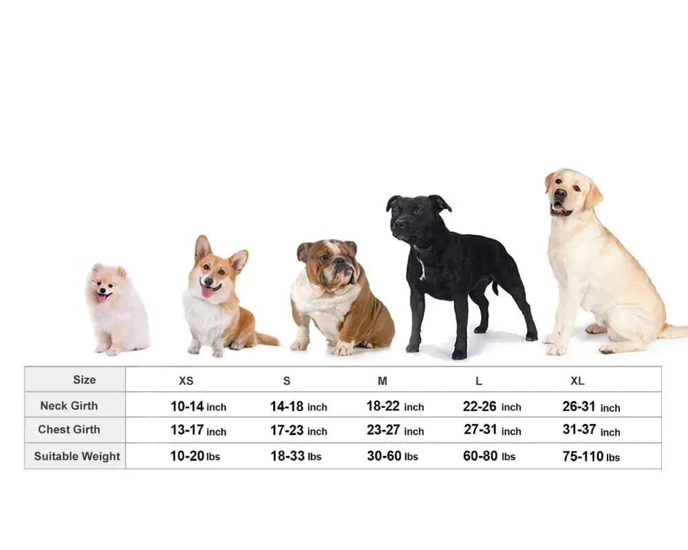 Gilet d’anxiété pour chien XS-XL – Veste réfléchissante anti-stress