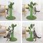 Poteau à griffer cactus pour chat – Sisal naturel & jouet interactif