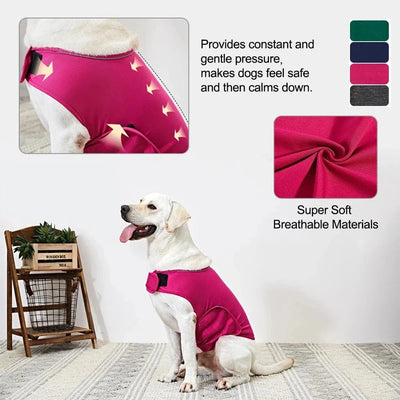 Gilet d’anxiété pour chien XS-XL – Veste réfléchissante anti-stress
