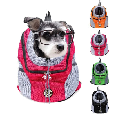 Sac à dos pour chien & chat – Transport avant/arrière respirant & portable