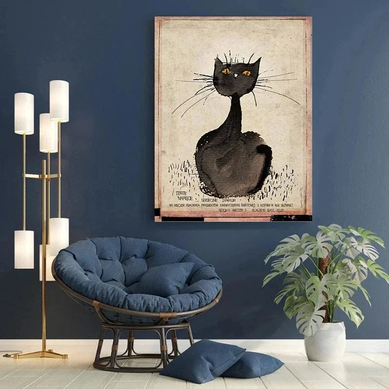 Affiche teckel Ryszard Kaja Horn – Art mural polonais déco salon