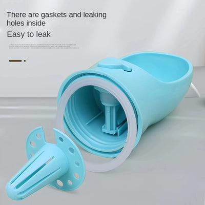 Bouteille d'eau portable 2-en-1 pour chiens et chats – Voyage outdoor
