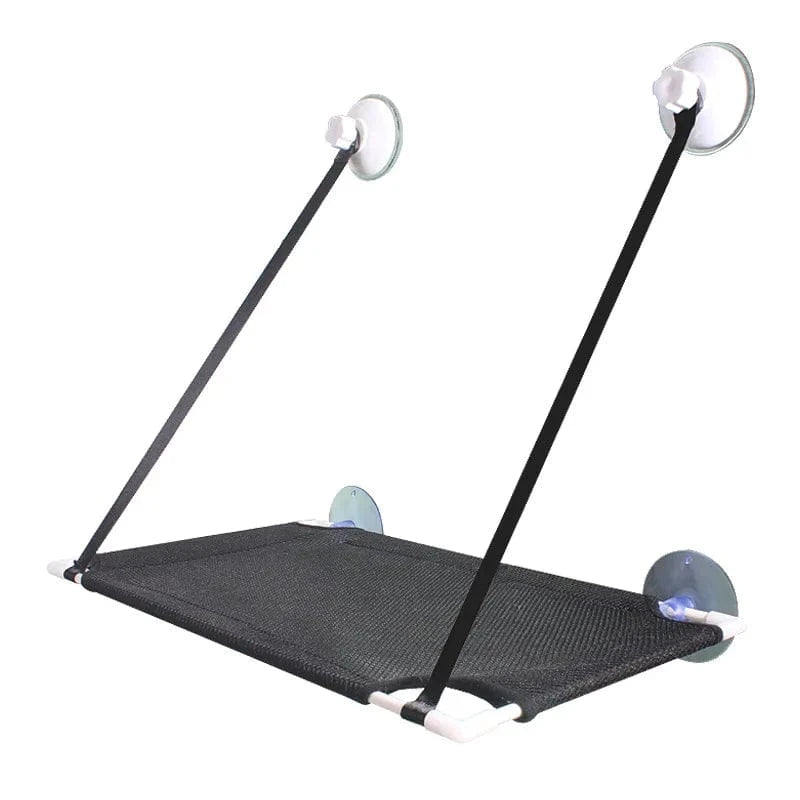 Hamac de fenêtre pour chat – Lit suspendu 2 étages avec ventouses