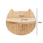Hamac mural d'escalade pour chat, poteau à gratter pour meubles en bois, marches d'échelle, chats dormant et jouant