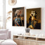 Affiche drôle chien Royal Renaissance – Art mural déco maison PawLuxe™