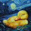 Affiche animaux mignons nuit étoilée – Art mural abstrait déco salon PawLuxe™