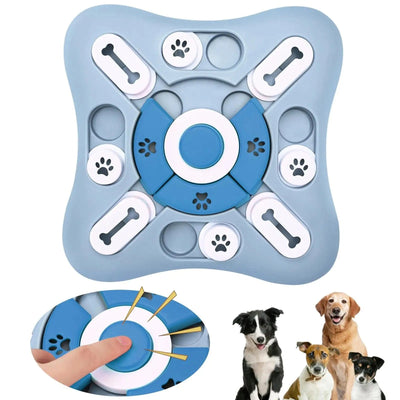 Jouet interactif pour chien & chat – Distributeur de nourriture & puzzle