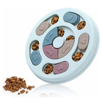 Bol cachette de nourriture pour chien – Jouet éducatif & interactif