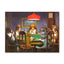 Affiche drôle chiens jouant au poker – Art mural carlin casino déco
