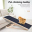 Rampe réglable en bois pour animaux – Escalier antidérapant pliable
