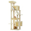 Grand arbre à chat 180cm – Tour avec hamac, griffoir sisal, jouets