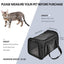 Sac de Transport pour Chien & Chat – Sac à Dos Latéral Souple, Voyage & Avion ✈ | Transport Animaux de Compagnie Confortable et Sécurisé
