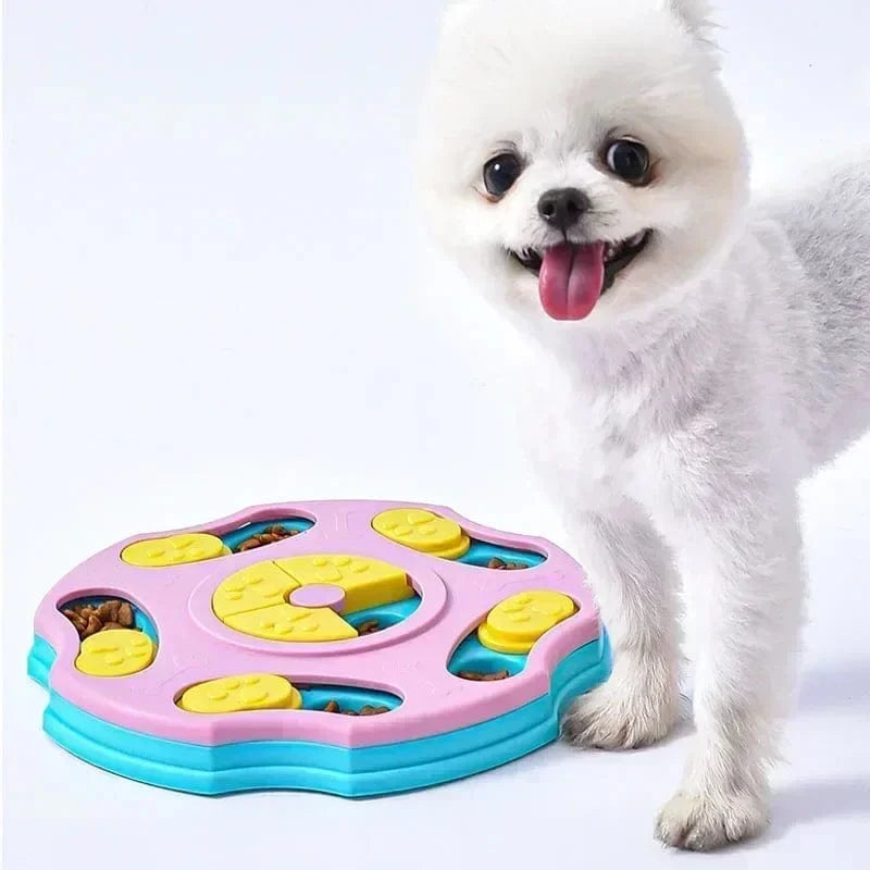 Jouets Puzzle pour chiens, mangeoire lente interactive, augmentation des chiots, distributeur de nourriture IQ, manger lentement, bol antidérapant, jeu d'entraînement pour animaux de compagnie, chat et chiens