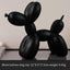 Ballon créatif nordique en résine – Décoration chien salon bureau PawLuxe™