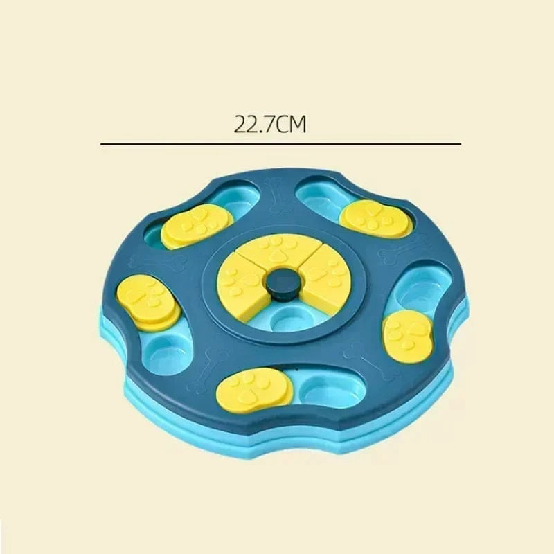 Jouets Puzzle pour chiens, mangeoire lente interactive, augmentation des chiots, distributeur de nourriture IQ, manger lentement, bol antidérapant, jeu d'entraînement pour animaux de compagnie, chat et chiens