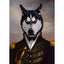 Affiche drôle chien Royal Renaissance – Art mural déco maison PawLuxe™