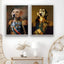 Affiche drôle chien Royal Renaissance – Art mural déco maison PawLuxe™