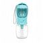 Bouteille d'eau portable 2-en-1 pour chiens et chats – Voyage outdoor