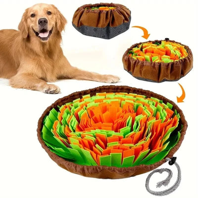 Tapis de reniflage pour chien – Alimentation lente & jouet d’entraînement