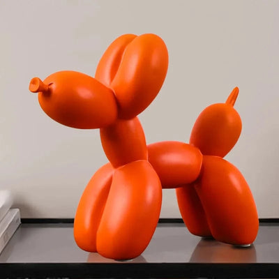 Ballon créatif nordique en résine – Décoration chien salon bureau PawLuxe™