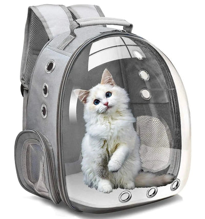 Sac à dos capsule pour animaux – Respirant, bulle transparente, voyage