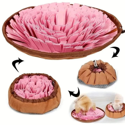 Tapis de reniflage pour chien – Alimentation lente & jouet d’entraînement