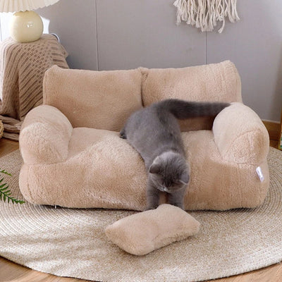 Canapé pour chien & chat – Coussin détachable, lavable & ultra doux