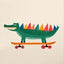 Affiches murales animaux drôles – Lapin, chien, chat, lion, crocodile PawLuxe™