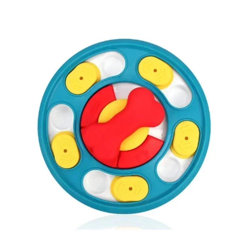 Jouets Puzzle pour chiens, mangeoire lente interactive, augmentation des chiots, distributeur de nourriture IQ, manger lentement, bol antidérapant, jeu d'entraînement pour animaux de compagnie, chat et chiens