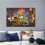 Affiche drôle chiens jouant au poker – Art mural carlin casino déco