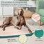 Tapis de lit pour chien & chat – Coussin amovible, lavable & confortable
